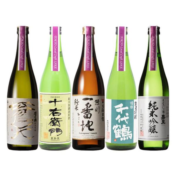 TOKYO LOCAL CRAFT SAKE Set 720ml x bottles