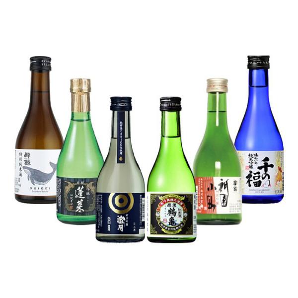 The Fine Sake Award Winning sake 6 small bottles Set