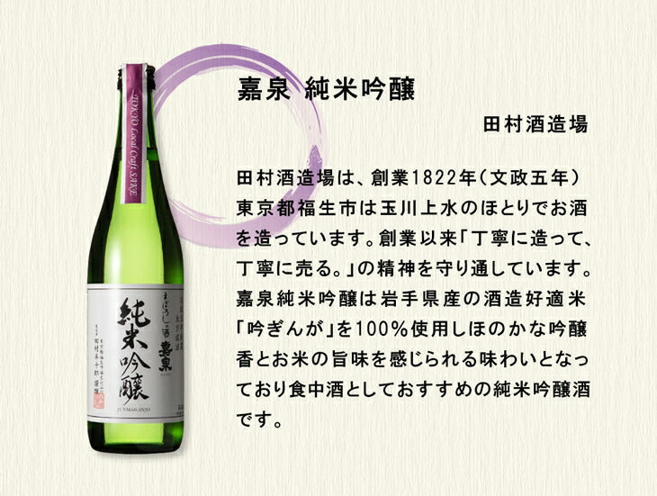 TOKYO LOCAL CRAFT SAKE 5-bottle Set
