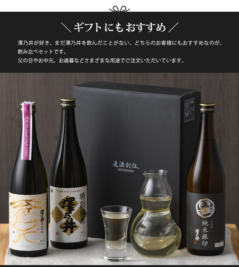 TOKYO LOCAL Sawanoi [Blue Sky] 3-bottle Set Second Series