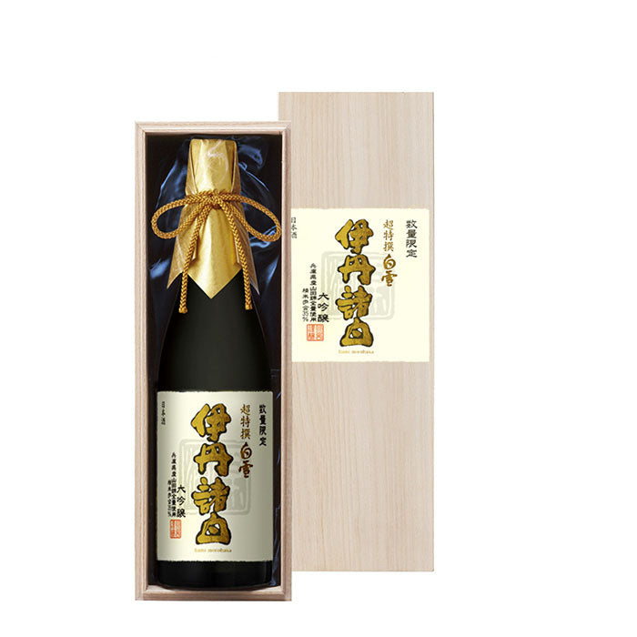 Shirayuki Chotokusen Shirayuki Itamimorohaku Daiginjo 720ml bottle gift box