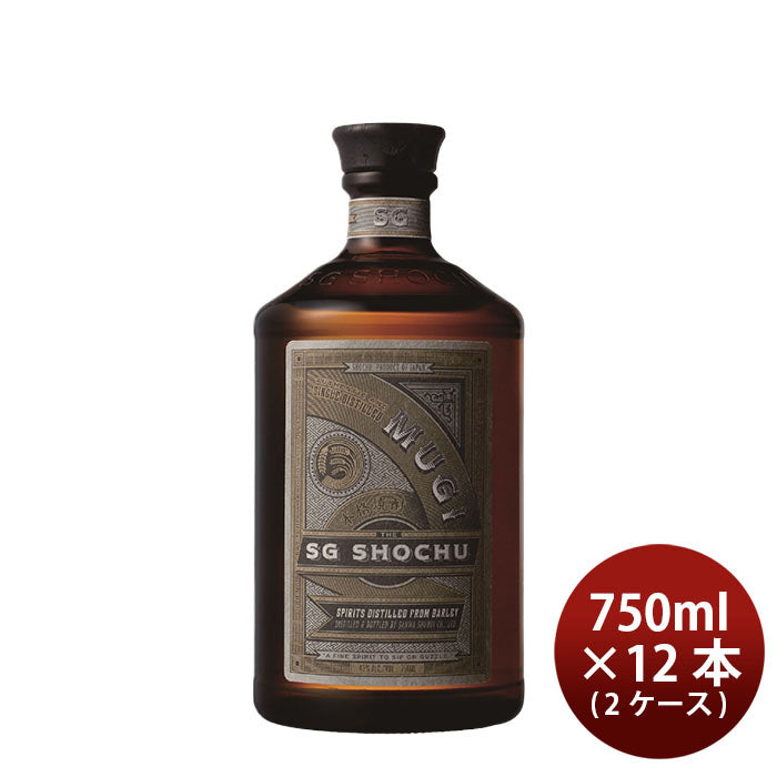 [2CS] Sanwa Shurui 40% Mugi Shochu The SG Syochu MUGI 750ml × 12 bottles