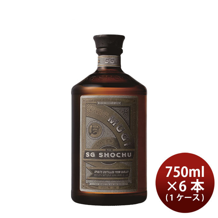 [1CS] Sanwa Shurui 40% Mugi Shochu The SG Syochu MUGI 750ml × 6 bottles