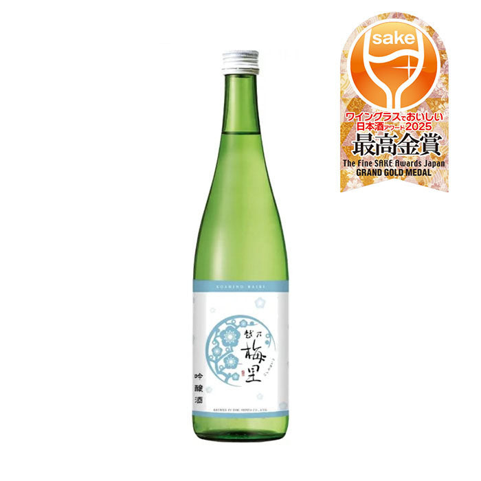 Koshi no Bairi Ginjo 720ml bottle