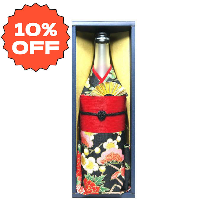 Maboroshi no Taki Junmai Ginjo Kimono Wrapping giftbox -Princess Matsu Hime model- 720ml bottle