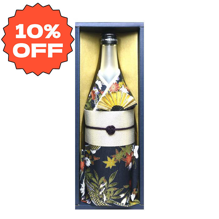 Maboroshi no Taki Junmai Ginjo Kimono Wrapping giftbox -Princess Tsuru Hime model- 720ml bottle