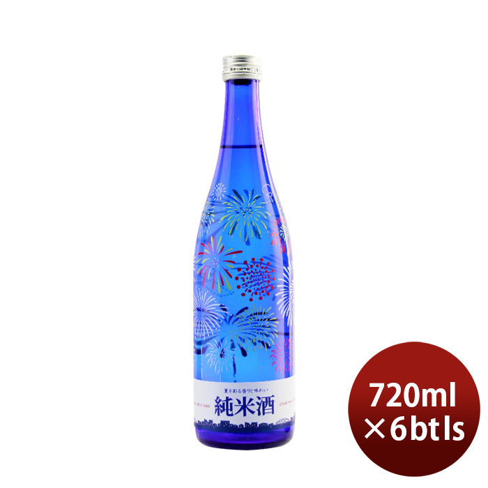 [1CS] Chikumanishiki Natsu wo Irodoru Junmaishu 720ml x 6 bottles