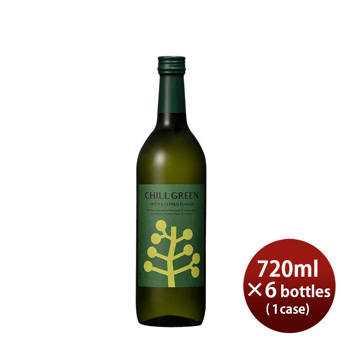 [1CS] 25% Hamada Shuzou Mugi Shoshu CHILL GREEN spicy&citrus 720ml × 6 bottles