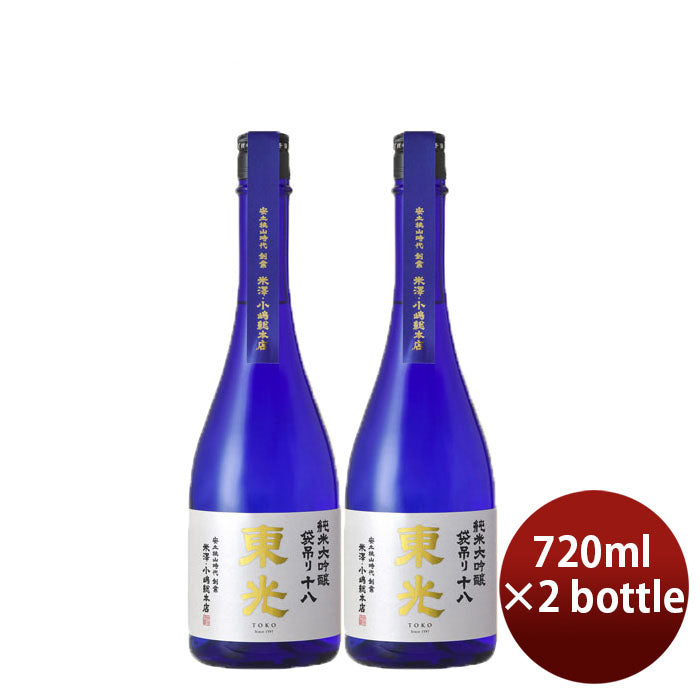 [2btls] Toko Junmai Daiginjo Fukurotsuri Ju-hachi 720ml x 2 bottles