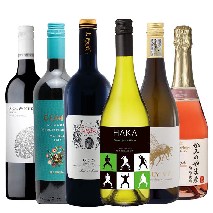 [Rugby powerful country is a wine brewery!] 6 sets of representative varieties of each country