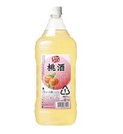 サッポロ 果実のめぐみ 桃酒 1800ml 1.8L 1本 ギフト 父親 誕生日 プレゼント