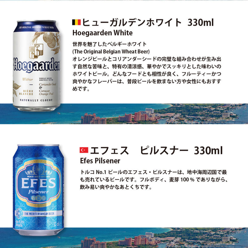 World Brand Beer 12 types 12btls