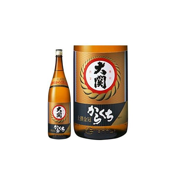 大関 金冠 大関 辛口 上撰 1800ml 1.8L ギフト 父親 誕生日 プレゼント