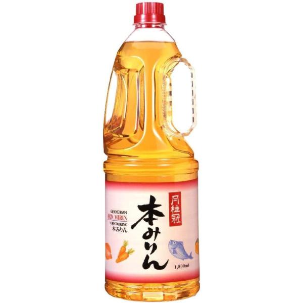 月桂冠本みりん ペット 1800ml 1.8L 6本 【ケース販売】 本州送料無料　四国は+200円、九州・北海道は+500円、沖縄は+3000円ご注文後に加算 ギフト 父親 誕生日 プレゼント