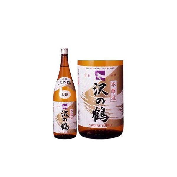 上撰 沢の鶴 (6P) 1800ml 1.8L 1本 ギフト 父親 誕生日 プレゼント