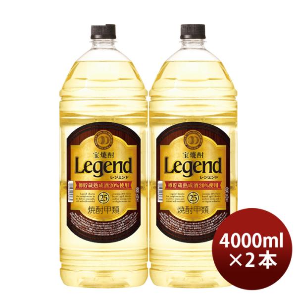 [2 bottles] 25 ゜ Jun Jun Legend Eco PET 4L 2