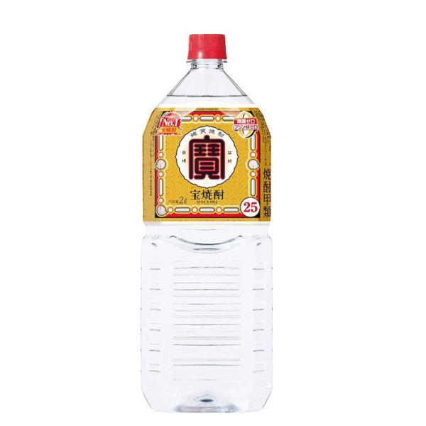 宝酒造 25度 宝焼酎 寶 焼酎 ペット 2000ml 2L 1本 ギフト 父親 誕生日 プレゼント