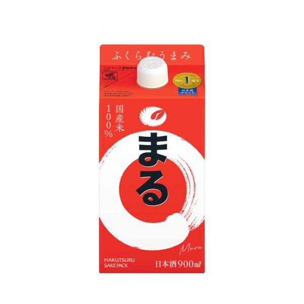 Hakutsuru Sake Pack Maru 900ml