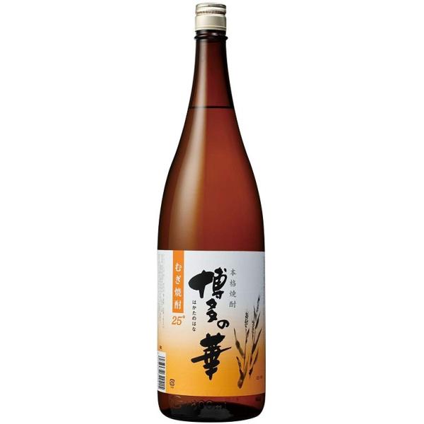 麦焼酎 25度博多の華 麦 1800ml 1.8L 瓶 1本 ギフト 父親 誕生日 プレゼント