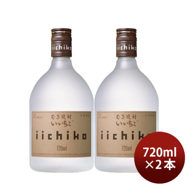 麦焼酎いいちこシルエット25度720ml2本焼酎三和酒類