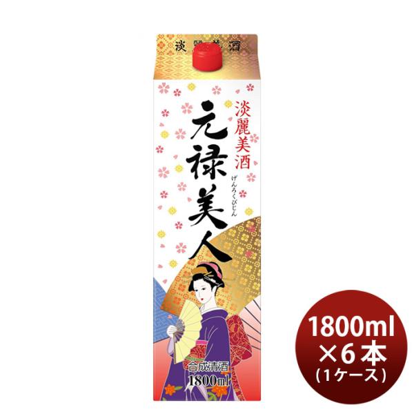 [1CS] GODO SHUSEI Genroku 1800ml x 6(1 case)