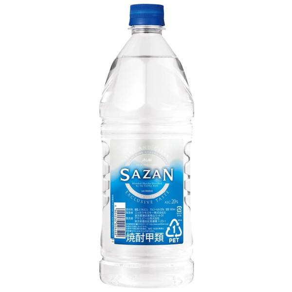 甲類焼酎 SAZAN 20度 アサヒ 1800ml 1.8L 1本 ギフト 父親 誕生日 プレゼント