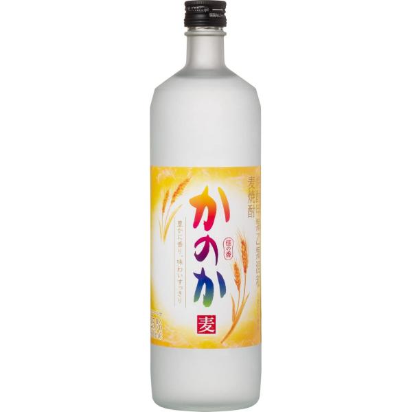 アサヒ 麦焼酎 かのか 25度 瓶 900ｍｌ×12本(1ケース) 本州送料無料　四国は+200円、九州・北海道は+500円、沖縄は+3000円ご注文後に加算 ギフト 父親 誕生日 プレゼント