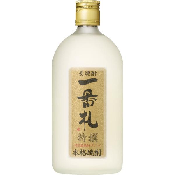 アサヒ 麦焼酎 一番札 特撰 25％ 瓶 720ｍｌ×1本 ギフト 父親 誕生日 プレゼント