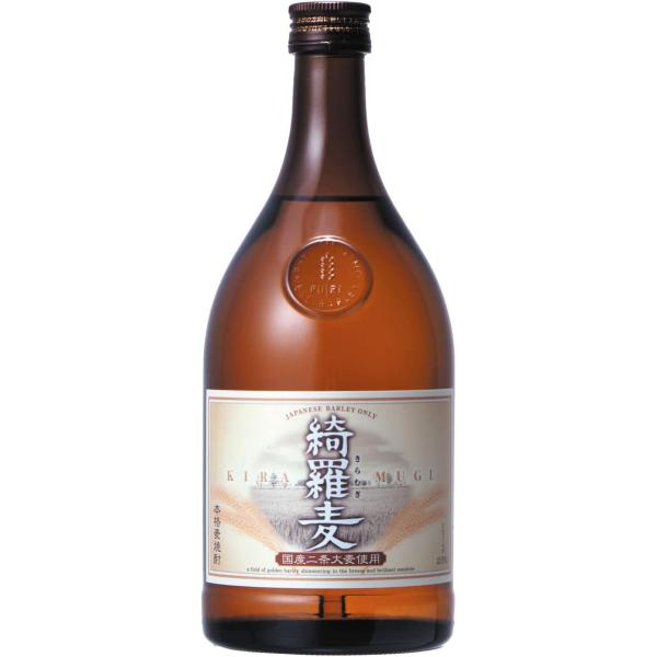 アサヒ 本格麦焼酎 綺羅麦 25度 瓶 720ｍｌ×1本 ギフト 父親 誕生日 プレゼント