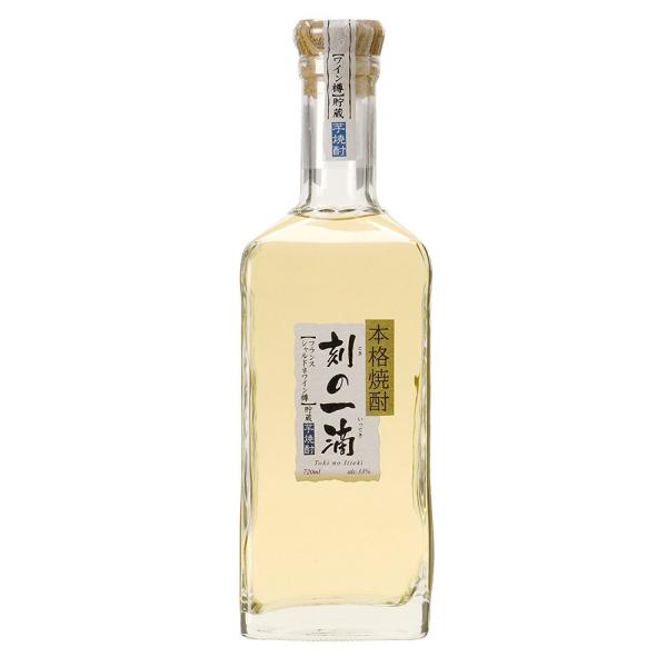 芋焼酎 刻の一滴 フランスシャルドネワイン樽貯蔵 33度 アサヒ 720ml 1本 ギフト 父親 誕生日 プレゼント