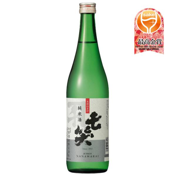 日本酒七笑純米七笑酒造720ml1本 日本酒七笑純米七笑酒造720ml1本