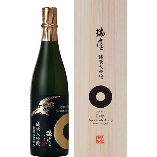 瑞鷹 純米大吟醸 金 瑞鷹 720ml 1本 ギフト 父親 誕生日 プレゼント