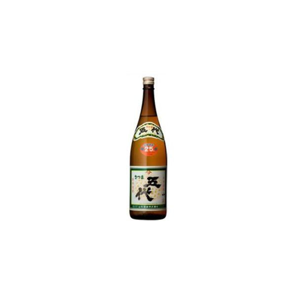 鹿児島県 山元酒造 25゜ さつま五代 芋焼酎 1800ml 1.8L×1本 瓶 ギフト 父親 誕生日 プレゼント