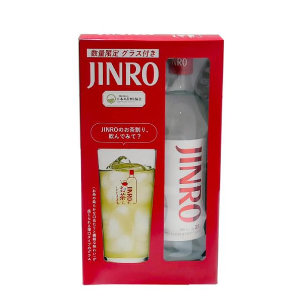 JINRO25度スペシャルボックス700mlお茶割りグラス付き甲類焼酎眞露既発売 JINRO25度スペシャルボックス700