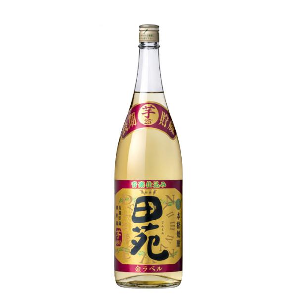 芋焼酎田苑芋金ラベル25度1800ml1.8L1本焼酎田苑酒造