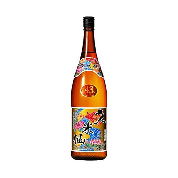 沖縄県 久米仙酒造 43゜久米仙 泡盛 1800ml 1.8L×1本 ギフト 父親 誕生日 プレゼント