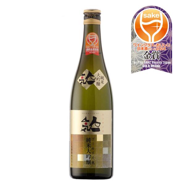 Ninkiichi Gold Ninki Junmai Daiginjo 720ml bottle