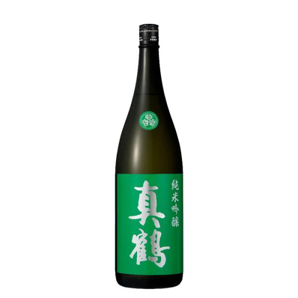 日本酒真鶴純米吟醸1800ml1.8L1本田中酒造店緑