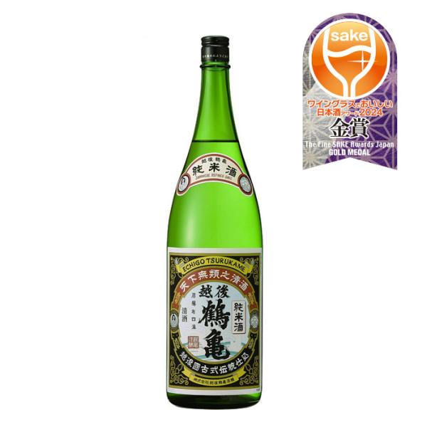 Ecigotsurukame Junmai 1.8L bottle