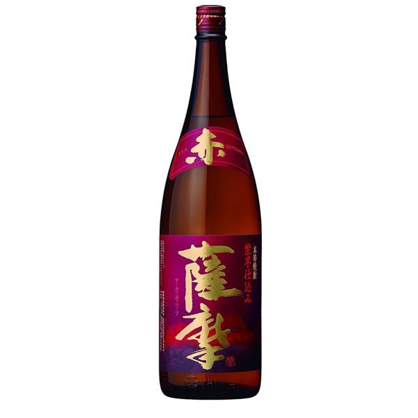 芋焼酎 赤薩摩 25度 薩摩酒造 1800ml 1.8L 1本 ギフト 父親 誕生日 プレゼント