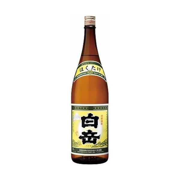 ［熊本県 高橋酒造］ 25゜ 白岳 米焼酎 1800ml 1.8L×1本 瓶 ギフト 父親 誕生日 プレゼント