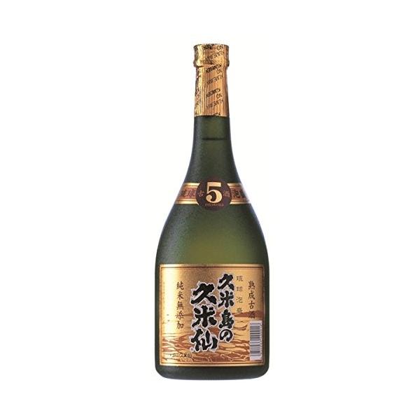 泡盛 久米島の久米仙 ブラック5年古酒 40度 720ml 1本 ギフト 父親 誕生日 プレゼント