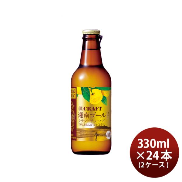 チューハイ寶CRAFT湘南ゴールド330ml×2ケース/24本宝クラフトチューハイ既発売