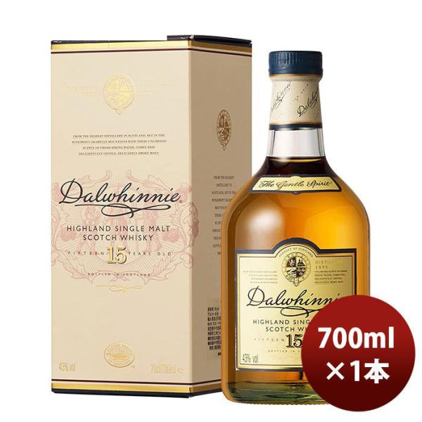 ウイスキー ダルウィニー 15年 並行 箱付 700ml 1本 ギフト 父親 誕生日 プレゼント