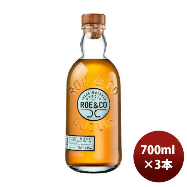 ウイスキーROE&COローアンドコー700ml3本正規品アイリッシュブレンデッド