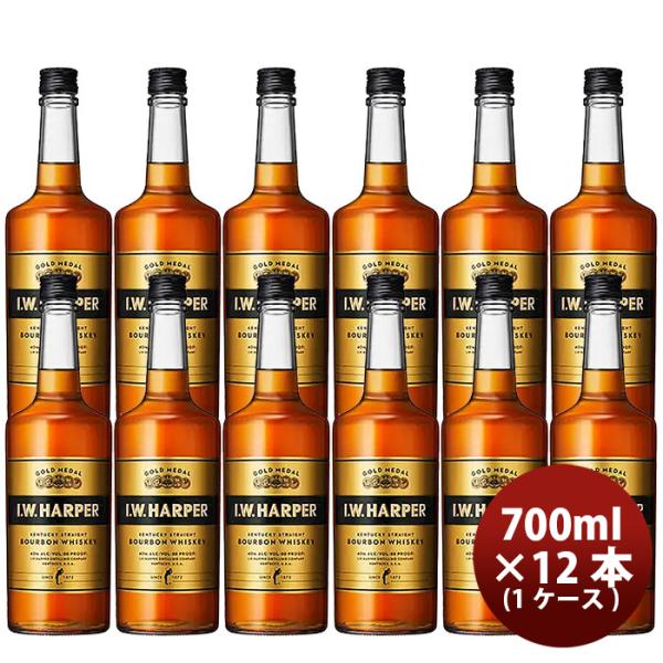 [1CS] W I.W Harper Gold Medal 700ml 12 Pot 1 Case