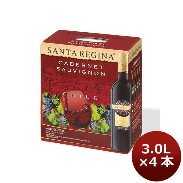 チリサンタ・レジーナ カベルネ・ソーヴィニヨン 3000ml BIB(バッグインボックス） 本州送料無料　四国は+200円、九州・北海道は+500円、沖縄は+3000円ご注文後に加算 ギフト 父親 誕生日 プレゼント