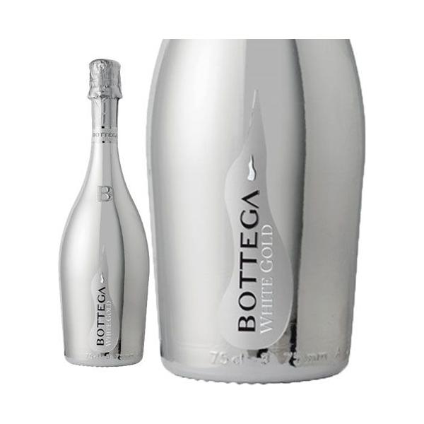 イタリア プロセッコ ボッテガ ホワイト・ゴールド BOTTEGA 750ml 1本 ギフト 父親 誕生日 プレゼント