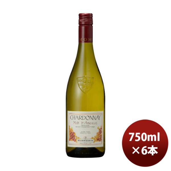 白ワインフランスモメサンシャルドネ750ml6本のし・ギフト・サンプル各種対応不可