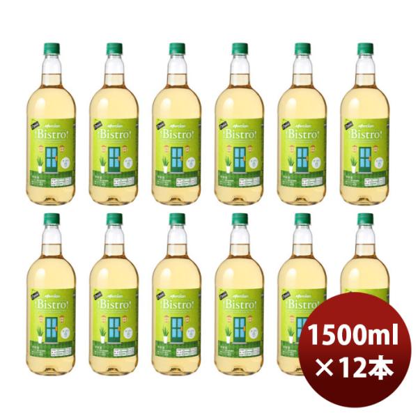 K ME ビストロ 白 1.5Lペット 1.5L 12本 2ケース